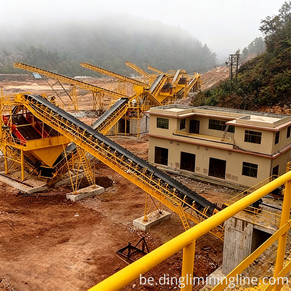 basalt crushing production line
